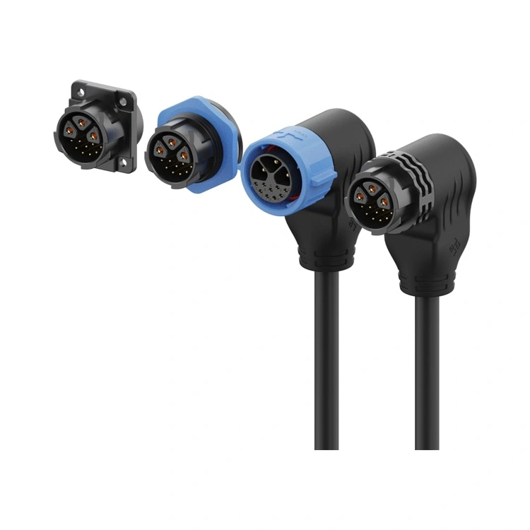 Conector de luz LED série M25