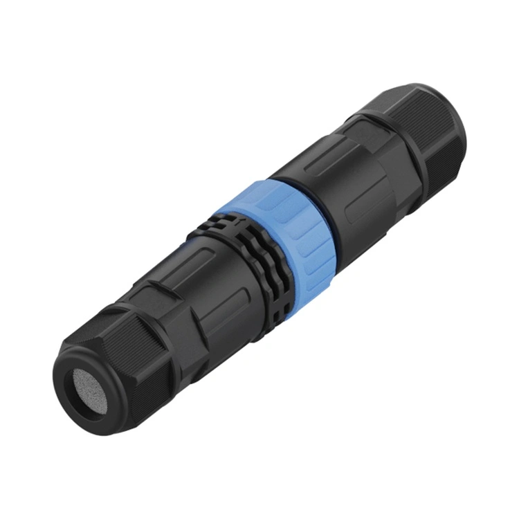 Conector impermeável de plástico série M25